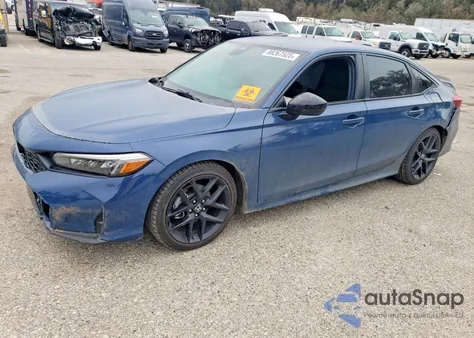 2025 Honda Civic Sport z USA, uszkodzony, nr VIN 2HGFE2F58SH505701